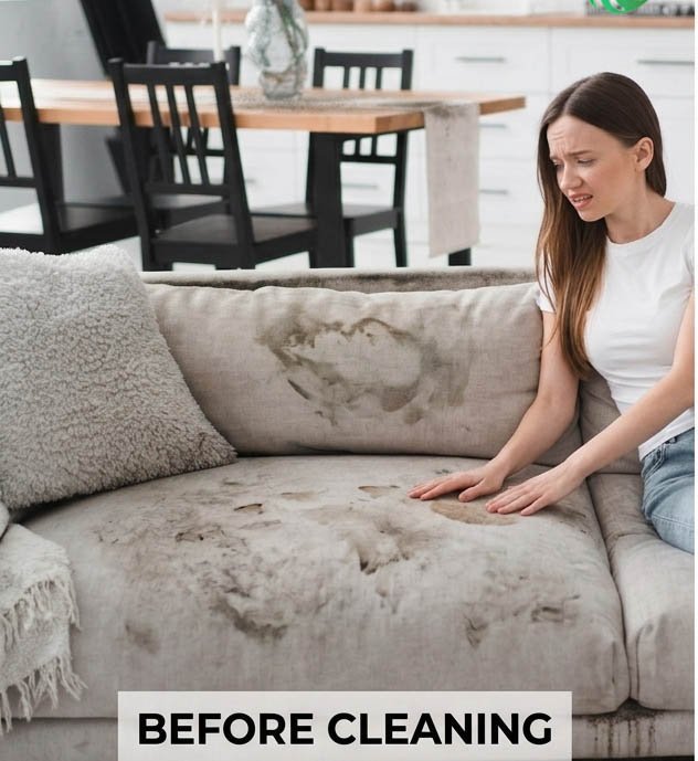 Before Best Sofa Cleaning Service in Dhaka | Cleaningbd