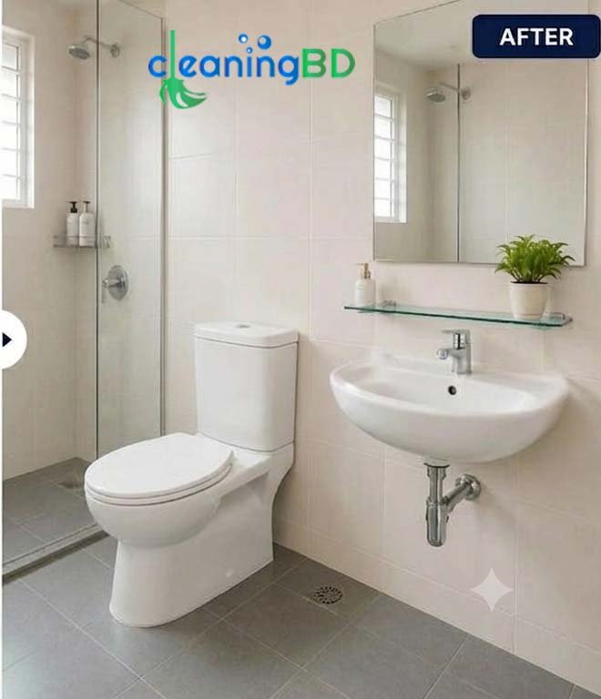 After Best Bathroom Cleaning Service | Cleaningbd Dhaka